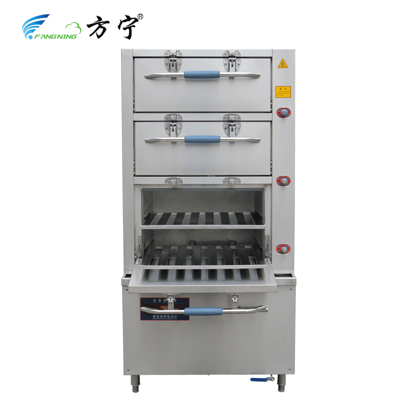方寧 方寧三門海鮮蒸柜  酒店蒸柜