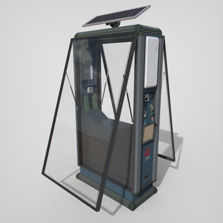 太陽能燈箱垃圾箱、果皮箱 戶外廣告燈箱垃圾箱