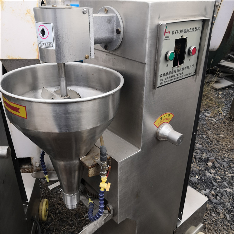 二手包心肉丸機 批發(fā)價格 優(yōu)質(zhì)二手丸子機買賣 肉丸成型機 包心肉丸機