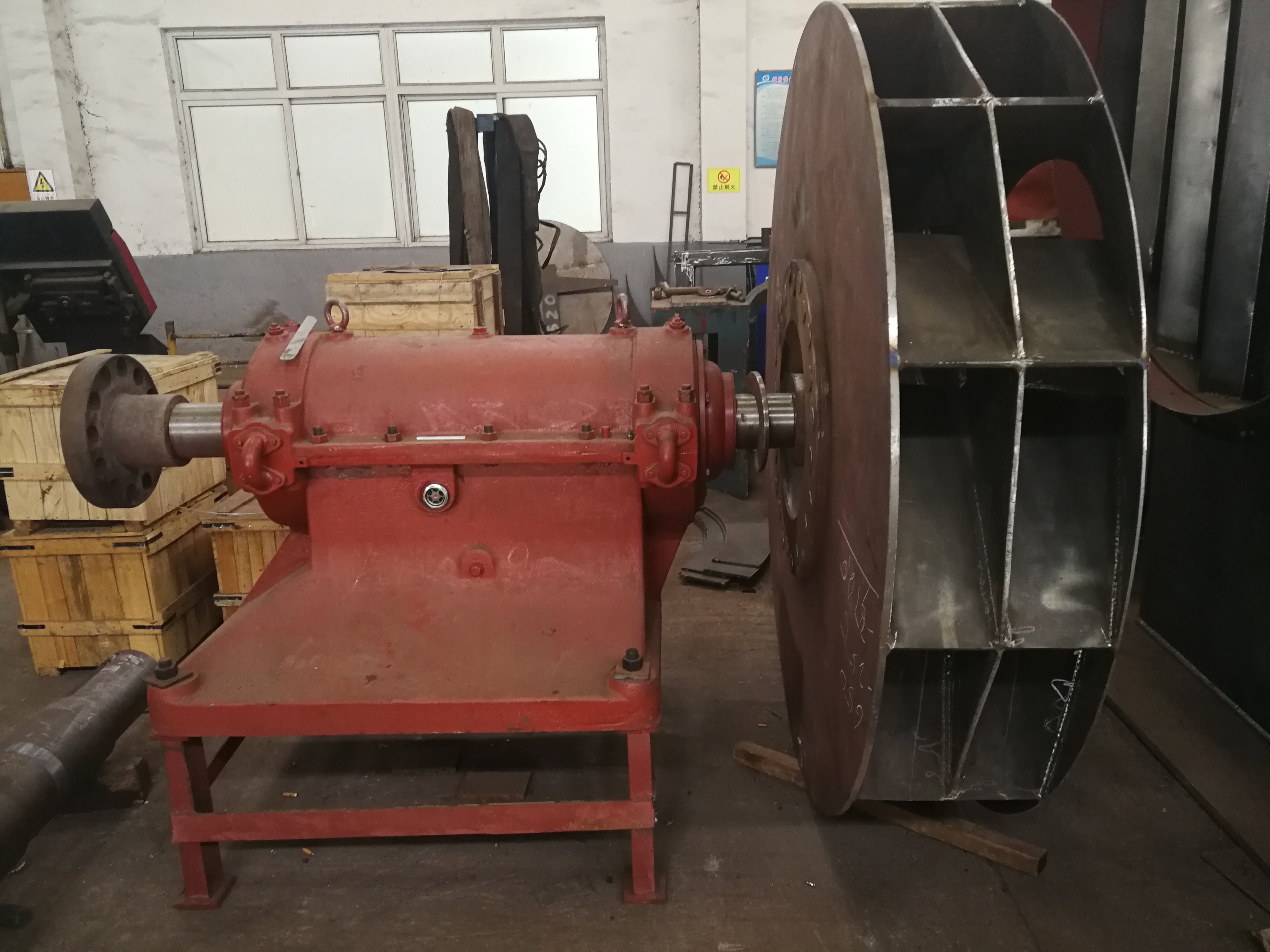 鍋爐引風(fēng)機(jī)改造葉輪 甘肅鍋爐引風(fēng)機(jī)改造 陜西鍋爐引風(fēng)機(jī)葉輪制造