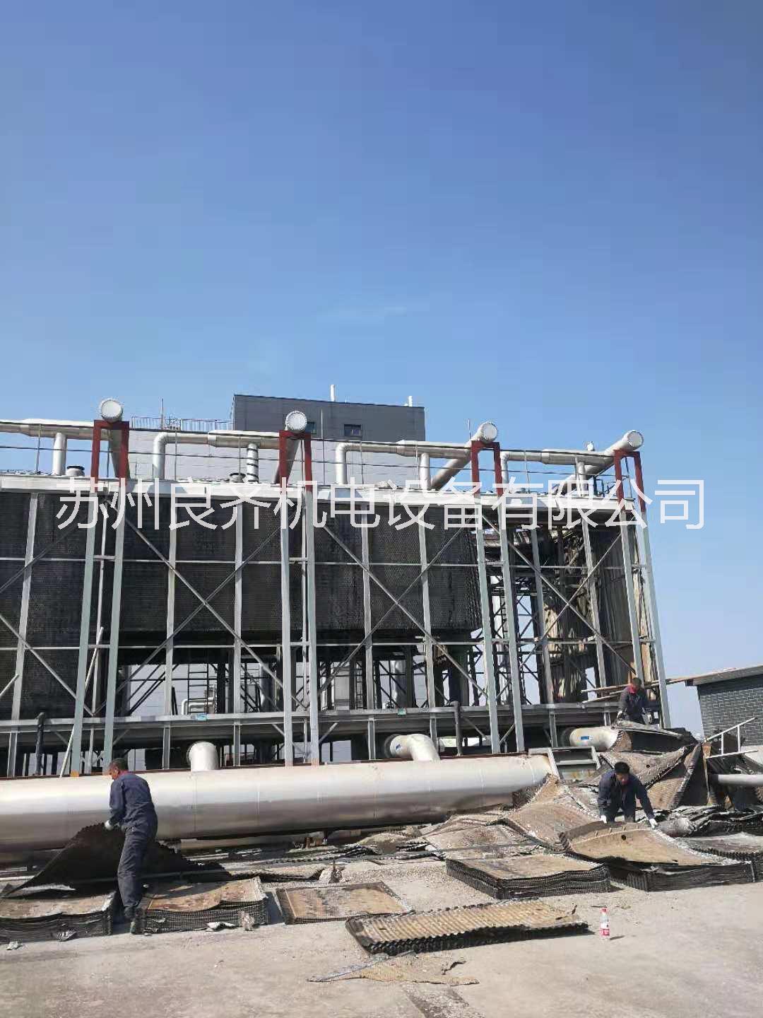 供應(yīng)冷卻塔填料散熱材清洗更換 江蘇冷卻塔填料散熱材清洗更換