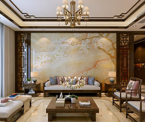 中式背景墻  中式背景墻價(jià)格  中式背景墻廠家 中式背景墻系列A-1