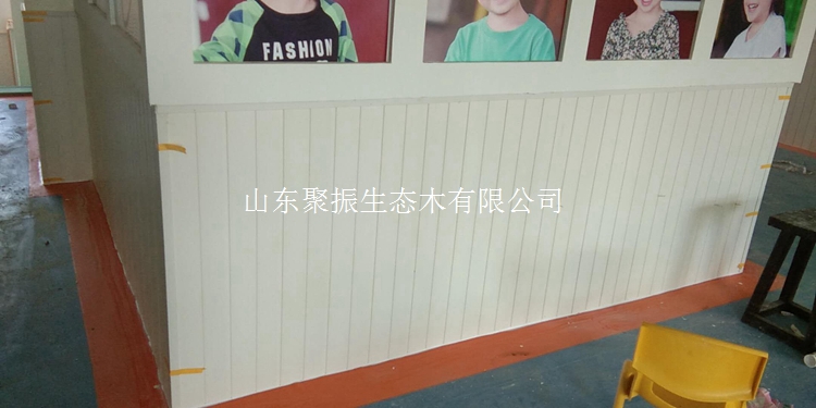 綠可木150細紋板餐廳施工貼圖