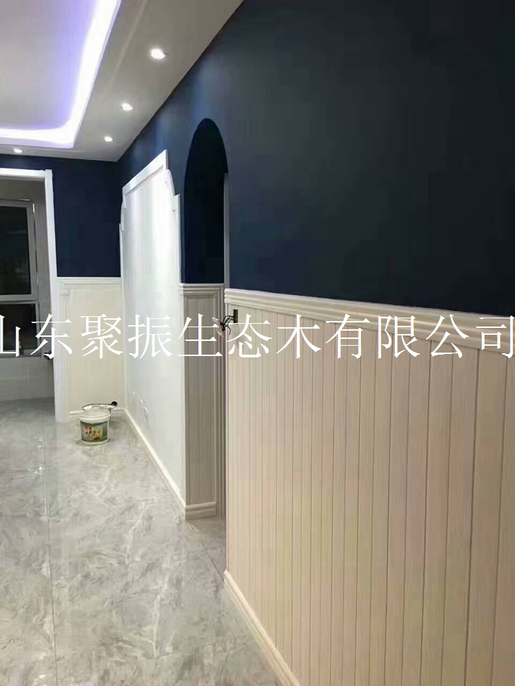 綠可木95實心板有安裝好的效果圖