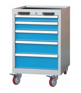 抽屜式工具車移動工具柜工具車天津廠家直銷定制工具車帶掛板