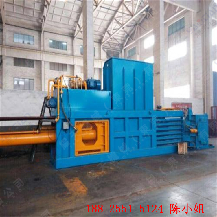臥式液壓廢紙打包機(jī) 棉花薄膜布匹壓包機(jī) 全自動(dòng)壓縮捆扎機(jī)