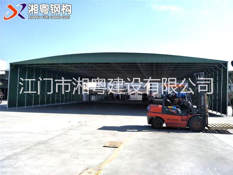 廣東工廠大排檔伸縮推拉篷PVC帆布推拉篷廠家批發(fā)