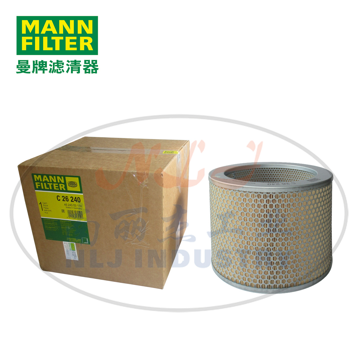 MANN-FILTER(曼牌濾清器)空濾C26240