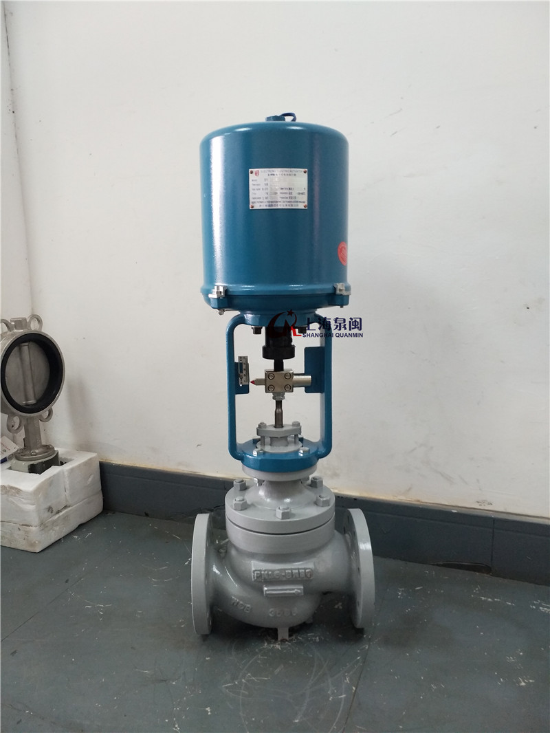 上海電動調(diào)節(jié)閥 DN65蒸汽比例恒溫流量控制單座套筒電子式調(diào)節(jié)閥ZDLP 價格