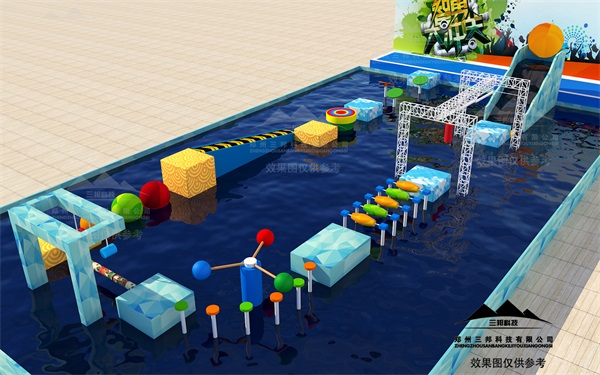 抱抱熊 鄭州大型機(jī)械水上競(jìng)技沖關(guān)設(shè)備