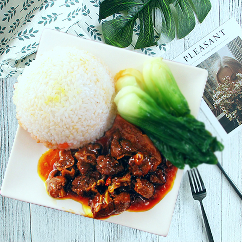 廣州樂(lè)優(yōu)谷170g醬醋鵝冷凍料理包快餐外賣* 順德醬醋鵝