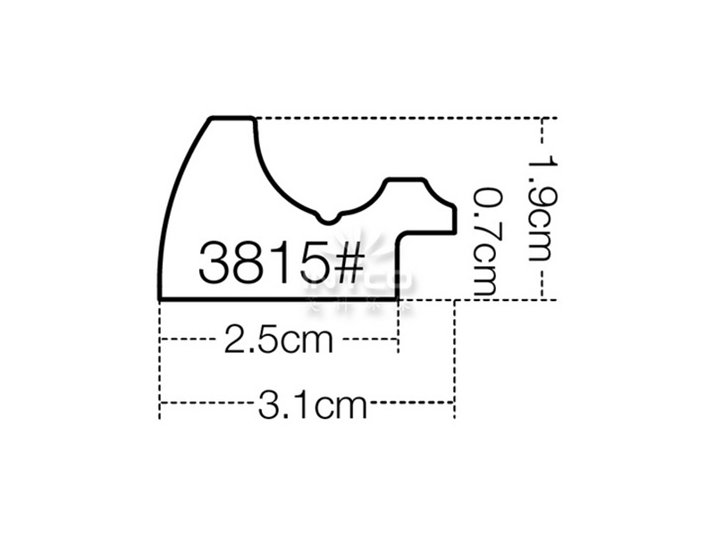 PS相框線條3815-014EM/批發(fā)相框線條選哪家