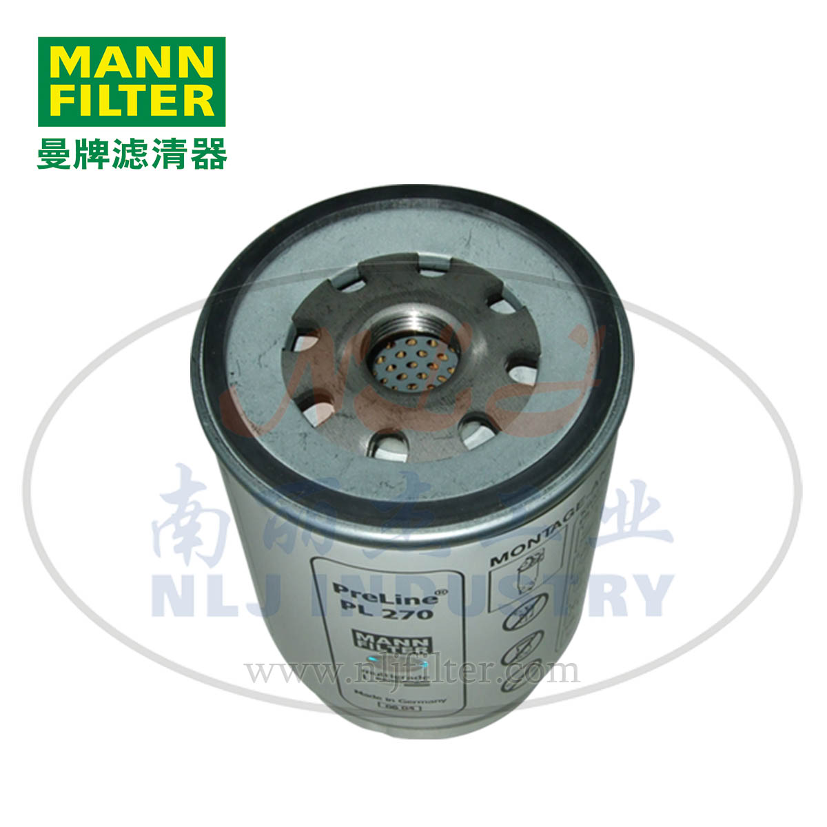 MANN-FILTER(曼牌濾清器)濾芯PL270x
