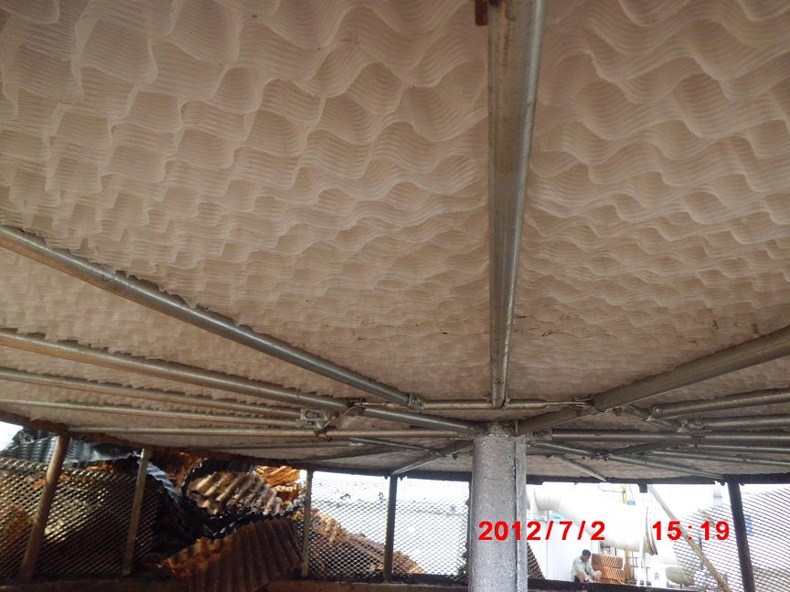 供應高溫冷卻塔散熱材填料 高溫冷卻塔散熱材填料更換