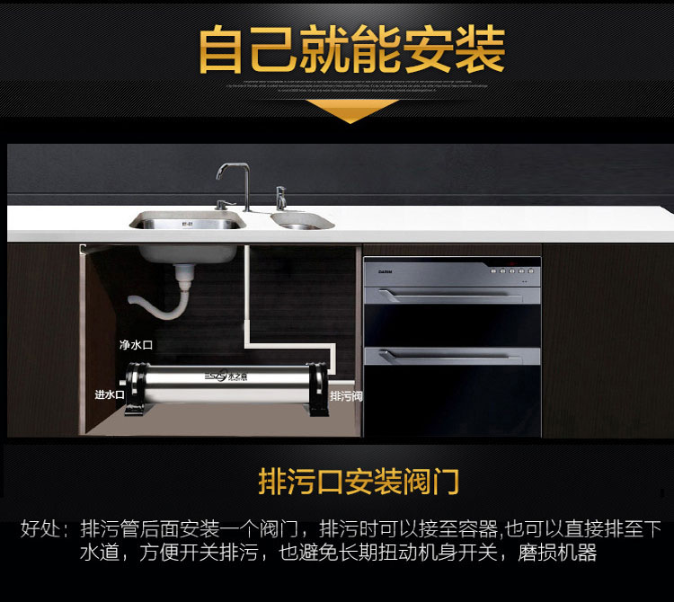 家用純水機Q3家用純水機廠家直銷透明鋼化玻璃面板純水機家用純水機家用凈化純水機廠家直銷浪木凈水器 1000 1000A