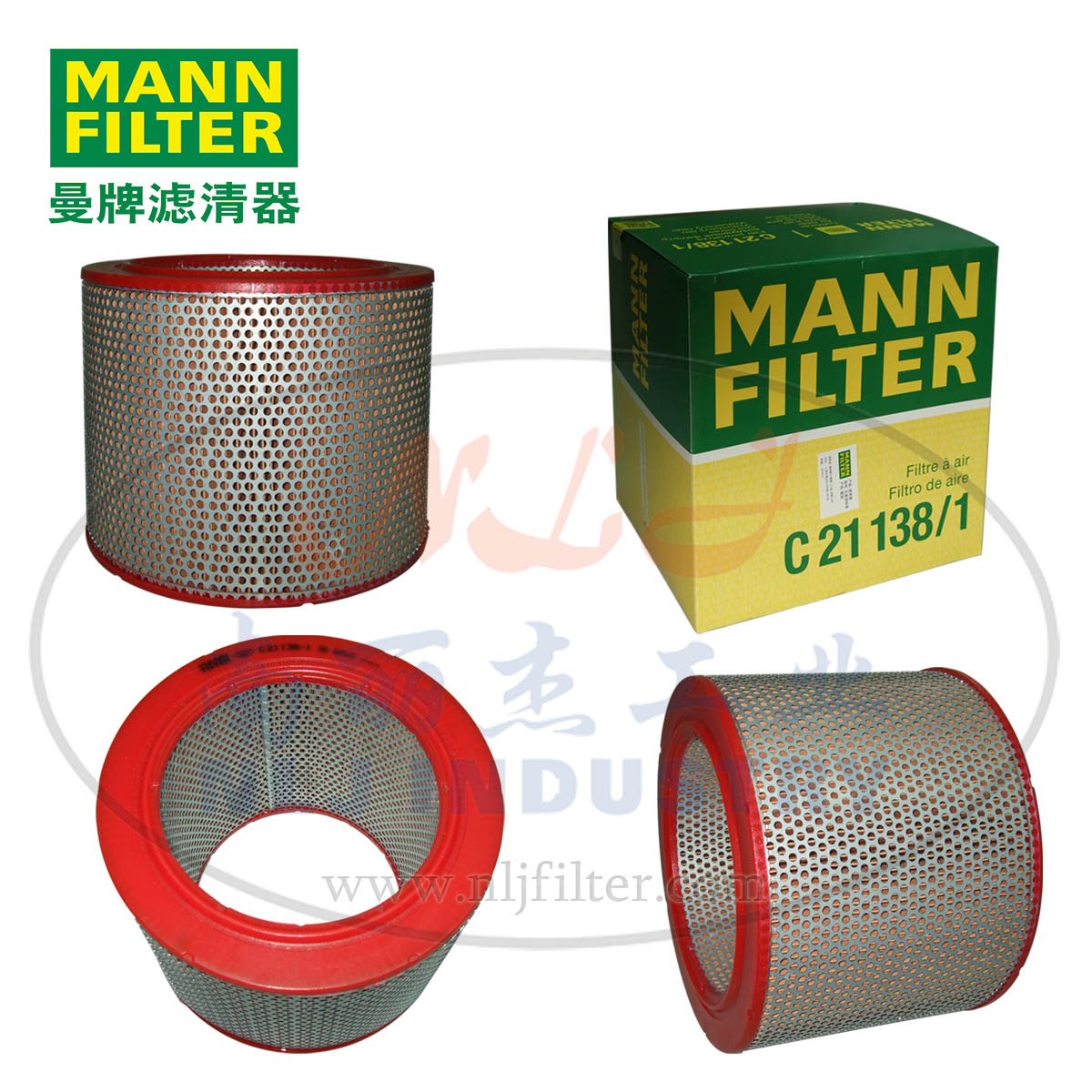 MANN-FILTER(曼牌濾清器)空濾C21138/1