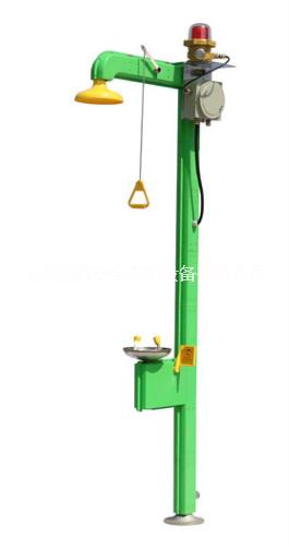 6615-E電伴熱防爆報(bào)警緊急復(fù)合式洗眼器含智能照明系統(tǒng)