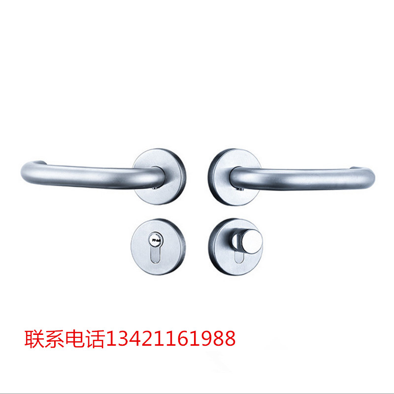 304不銹鋼防火分體門鎖 室內(nèi)房門通用執(zhí)手鎖揭陽門鎖