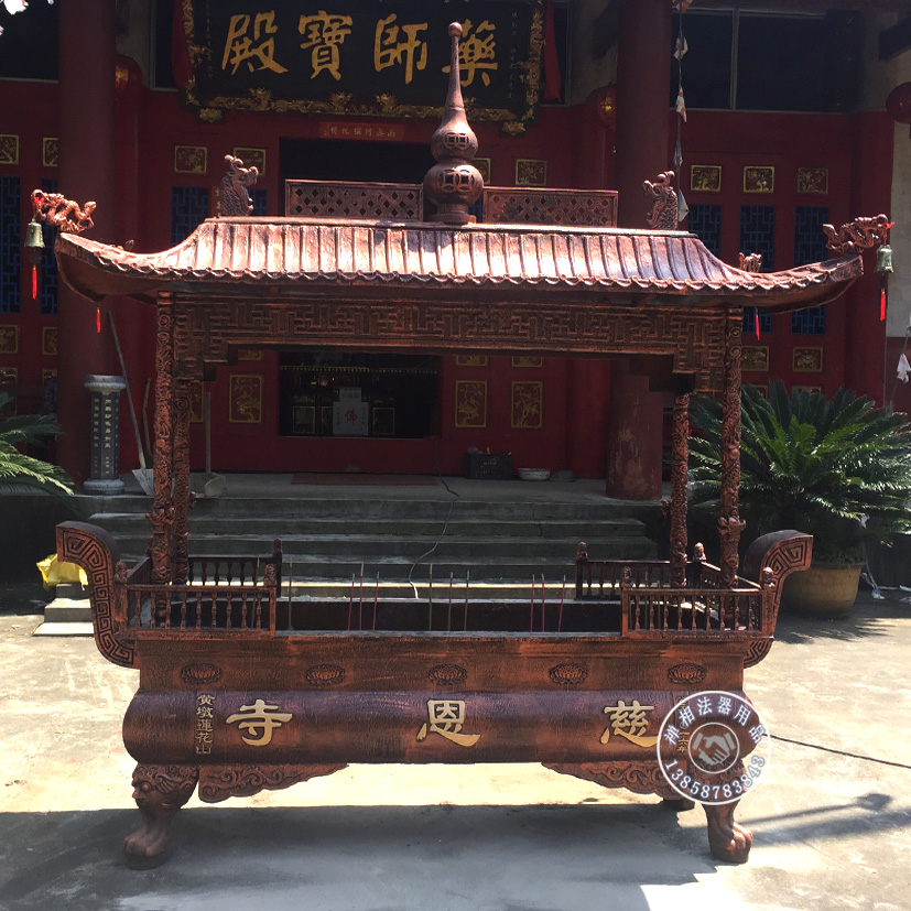 寺廟生鐵香爐批發(fā)定制，生鐵香爐價格，生鐵香爐供應(yīng)商