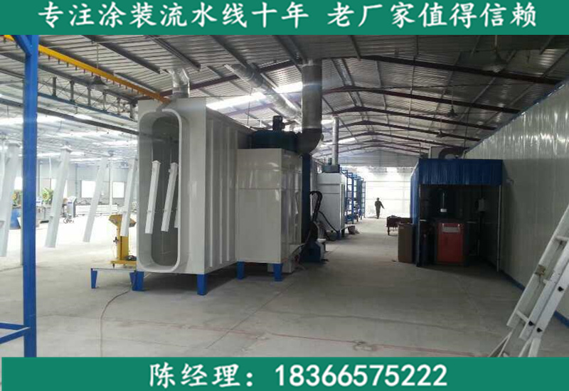 護(hù)欄噴涂線 護(hù)欄噴涂流水線 眾創(chuàng)十五年專注研發(fā)
