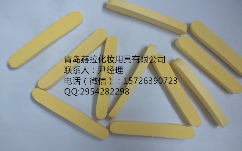 PVA細(xì)孔洗臉撲壓縮條海綿洗臉撲廠家直銷