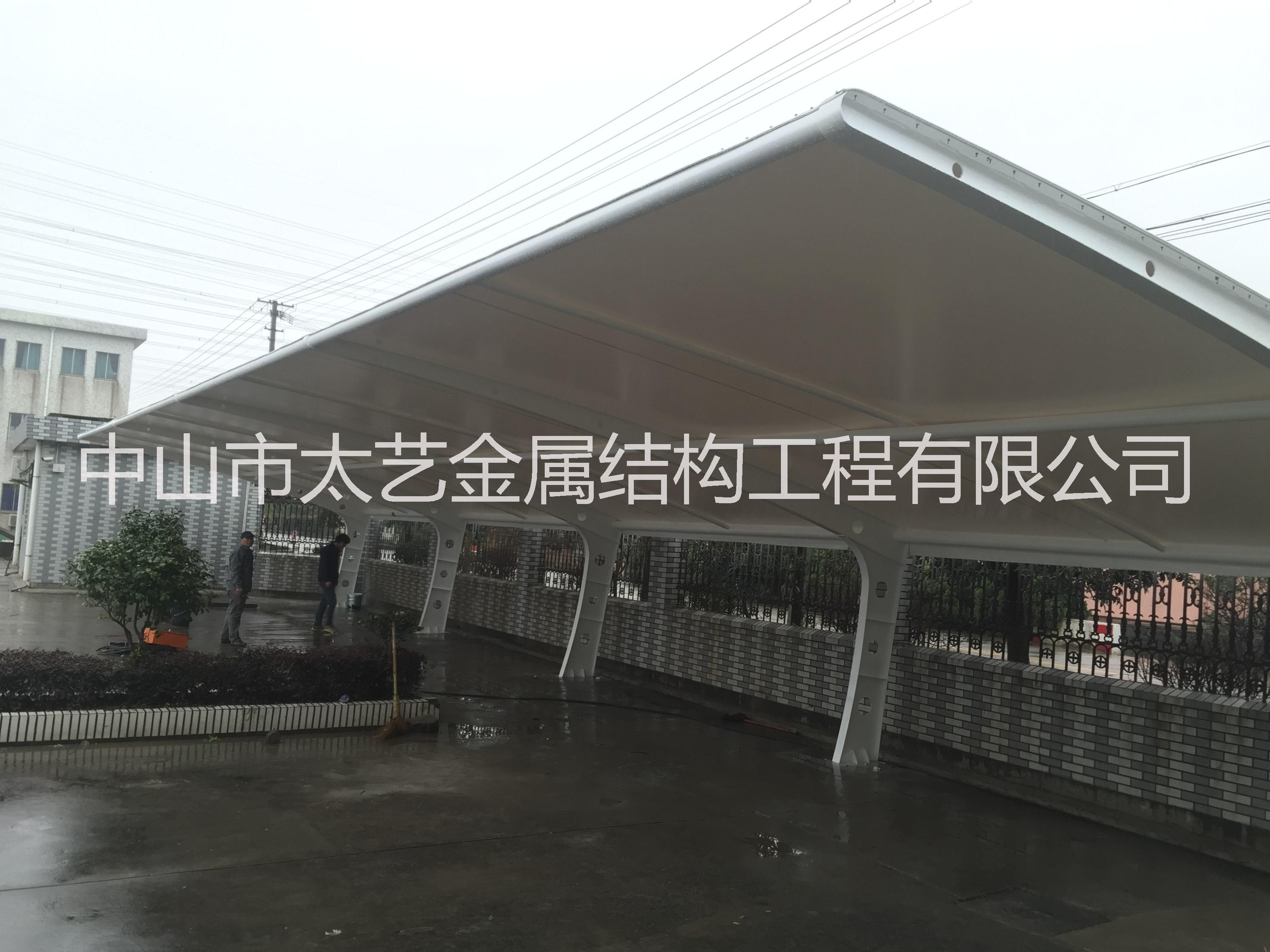 張拉膜景觀雨棚  戶外張拉膜景觀棚 戶外景觀雨棚張拉膜   室外景觀車棚張拉膜 室外景觀車棚張拉膜