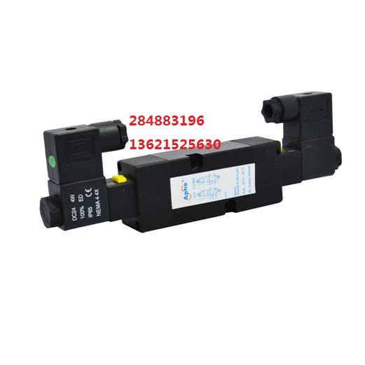 氣動(dòng)電磁閥二位三通板接式3V310-08B