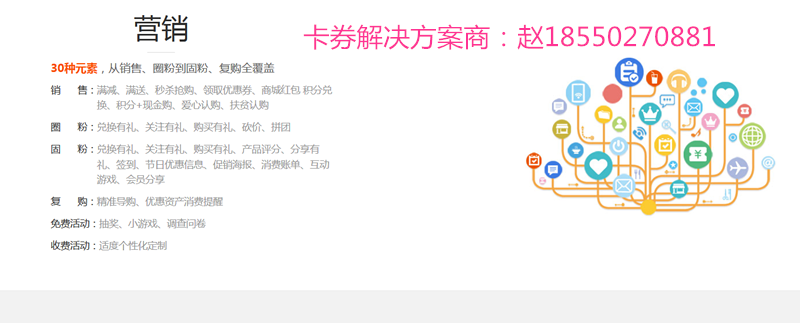 企業(yè)卡券管理工具支持手機端管理門店核銷網點預約自提