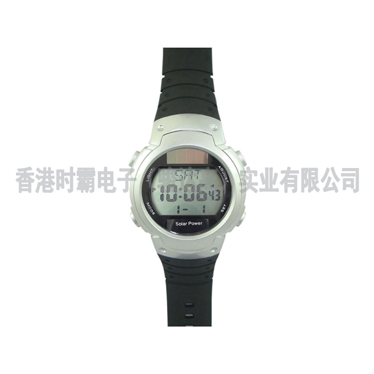 時(shí)霸手表工廠供應(yīng)新款多功能電波太陽(yáng)能手表
