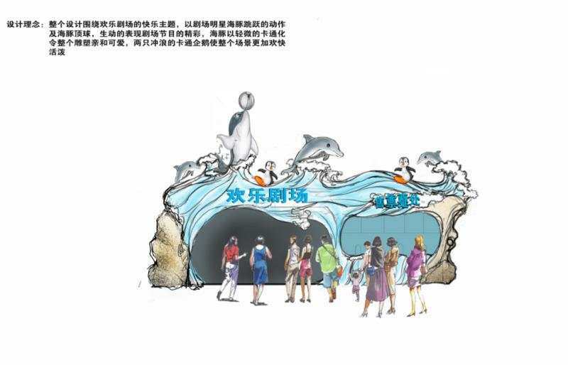 海洋館大門設(shè)計施工-海洋館工程造景-海洋館大門建設(shè)-承接海洋館工程