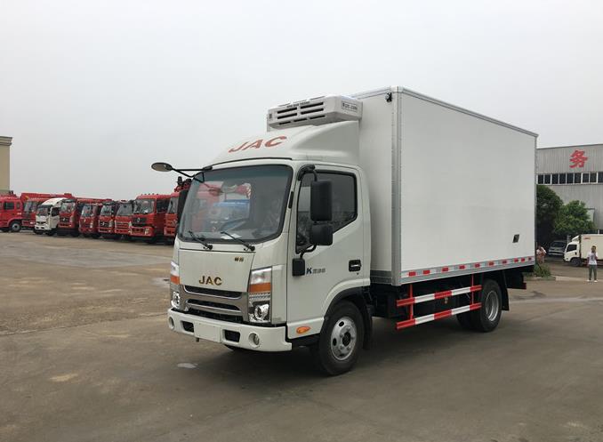 江淮帥鈴冷藏車窄體，江淮藍牌冷藏車