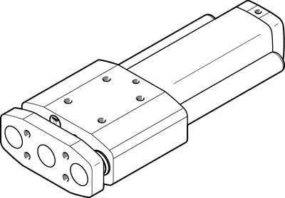 供應FESTO導向氣缸DGRF系列DGRF-C-GF-32-200-PPV-A-R-A3