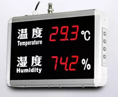金汴高精度工業(yè)級(jí)溫濕度顯示屏 LED數(shù)碼管大屏溫濕度計(jì)儀表