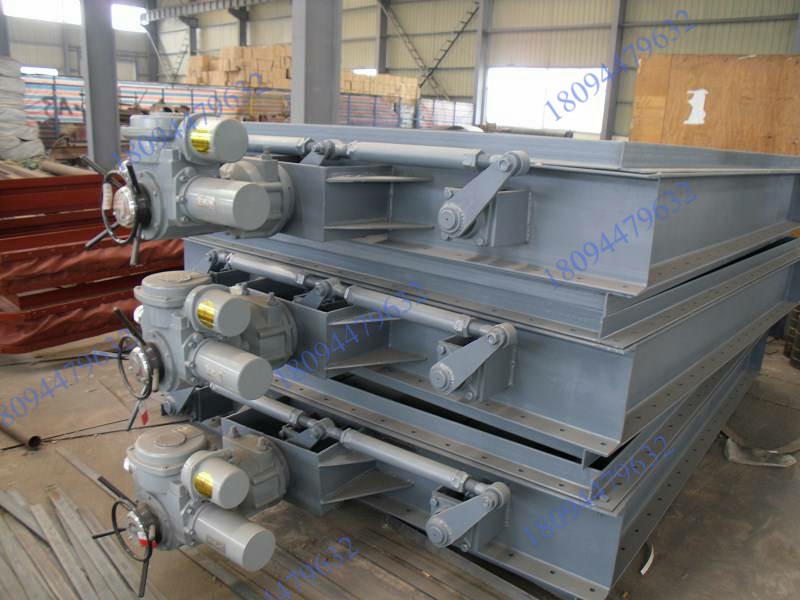 電動(dòng)三軸百葉窗擋板門(mén)