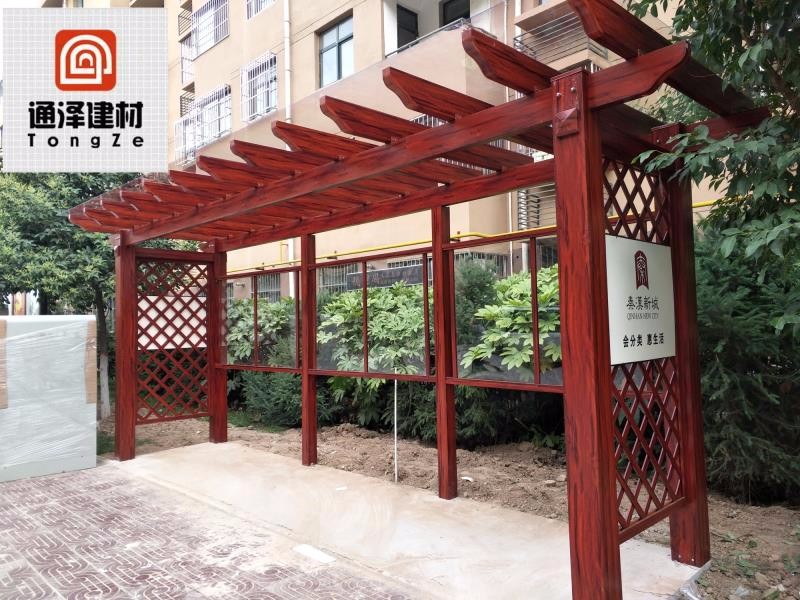 西安涼亭安裝 蓮湖露臺(tái)棚 閻良葡萄架廠商