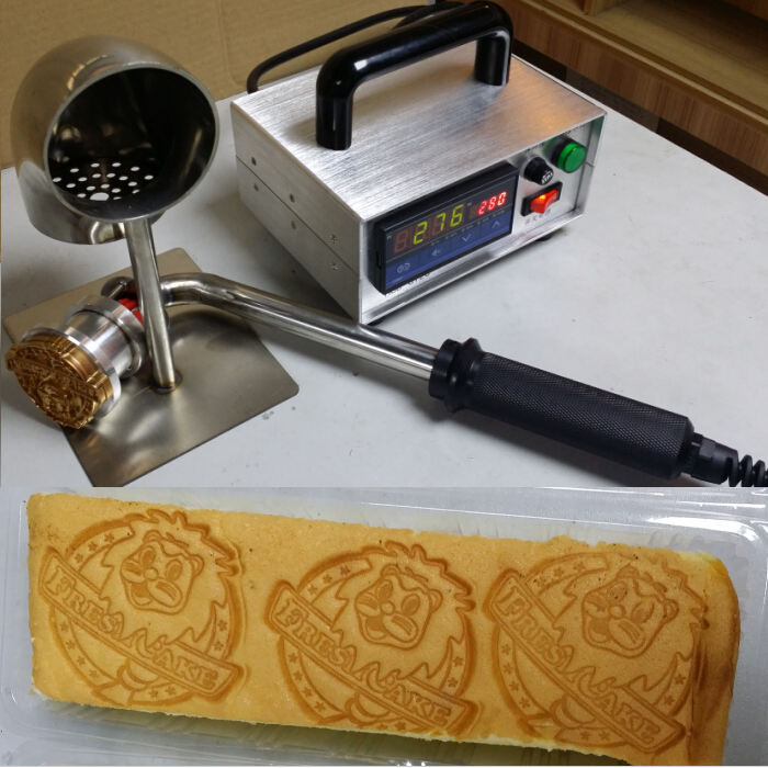 *廠家定制 芝士面包蛋糕燙印機(jī)