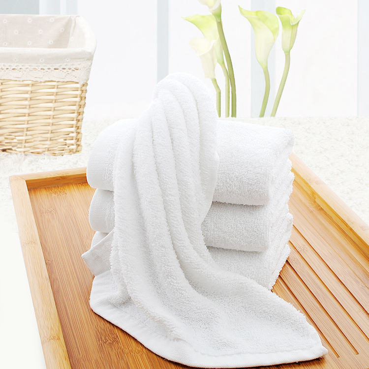 白毛巾批發(fā)純棉一次性白色毛巾賓館洗浴酒店足療旅店  白毛巾純棉一次性白色毛巾