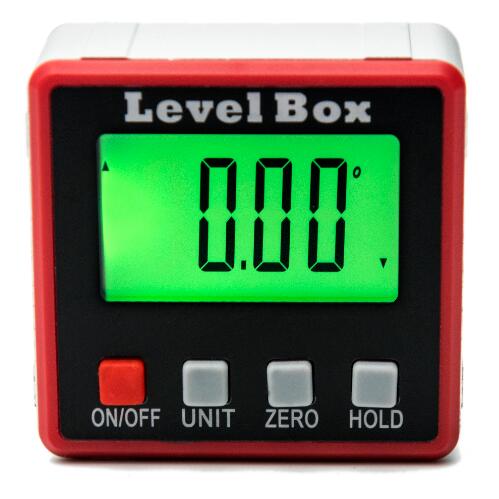 迪吉特量具 新款強磁數(shù)顯傾角盒傾 數(shù)顯傾角盒傾角儀電子水平尺角度尺