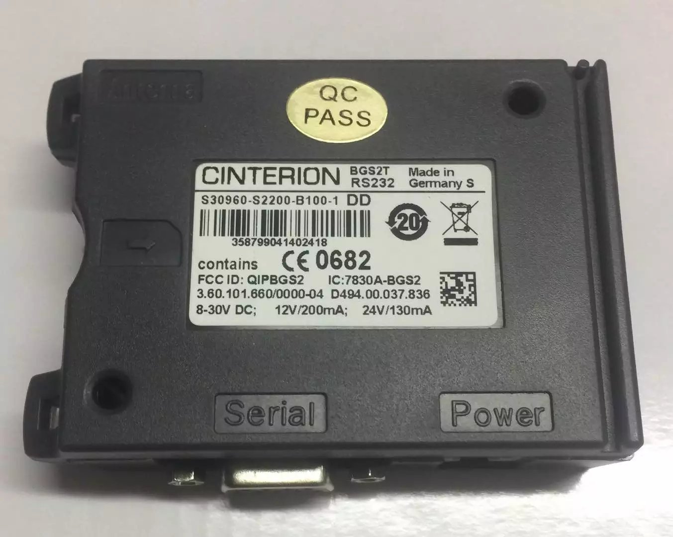 現(xiàn)貨特價(jià)CINTERION MODEM BGS2T-RS232 Terminal