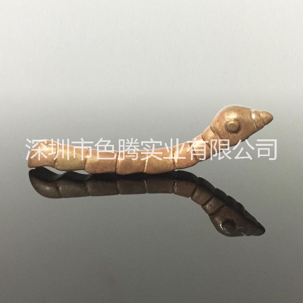 鎏金銅蠶文物復(fù)制品