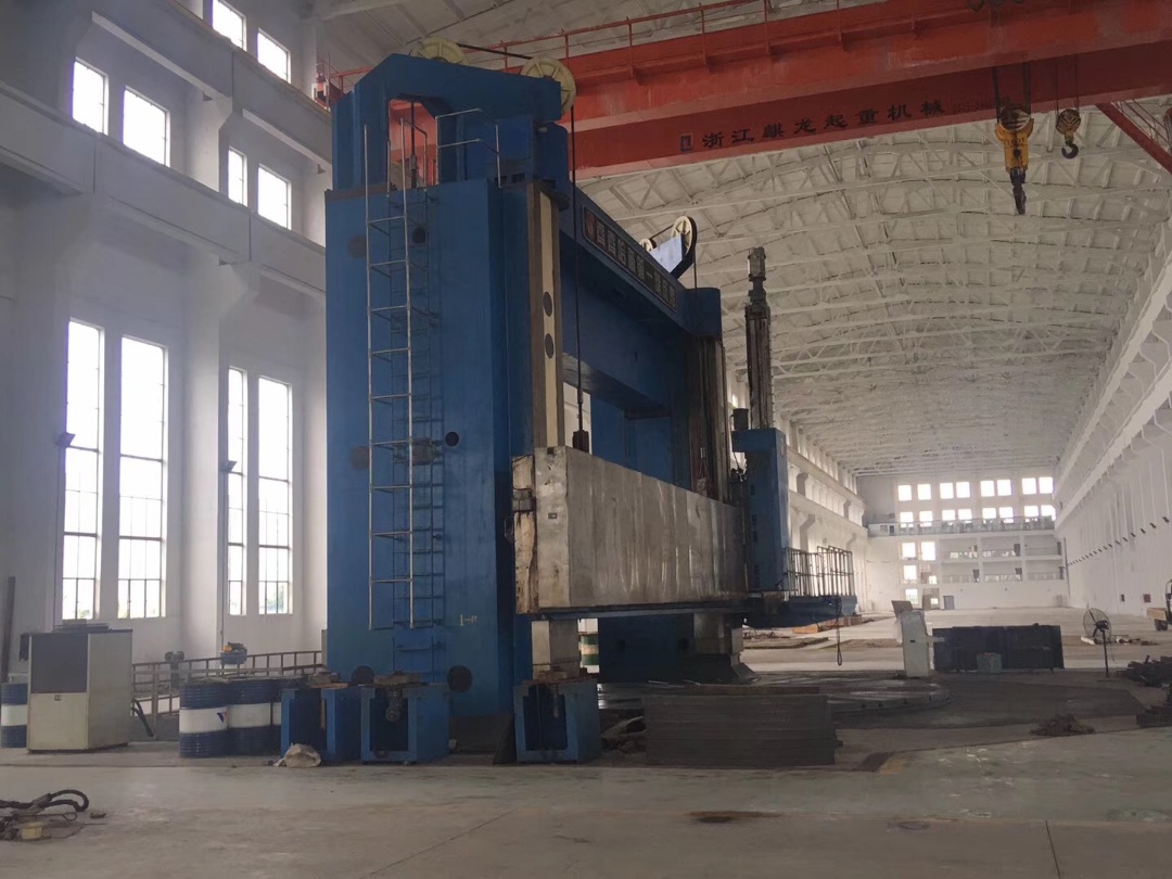 轉(zhuǎn)讓二手齊一10米數(shù)控立式車銑DVTM1000x50/150/NC