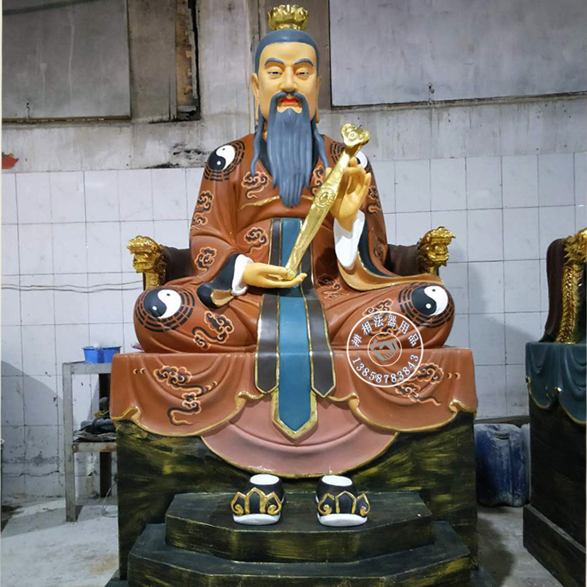 道教三清神像供應(yīng)商，道教三清神像圖片詳情，道教三清神像