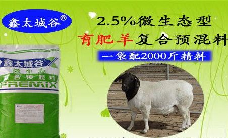 育肥羊催肥飼料