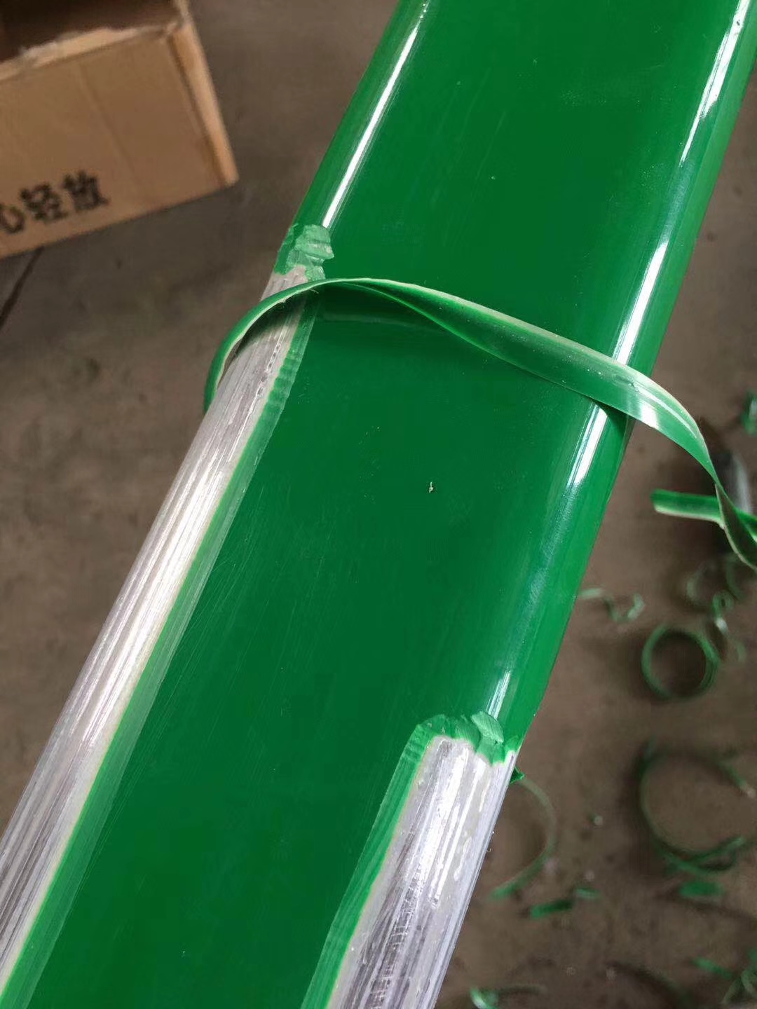 大棚包塑管 廠家直銷鋼塑管 鍍塑大棚管 包塑穿線管