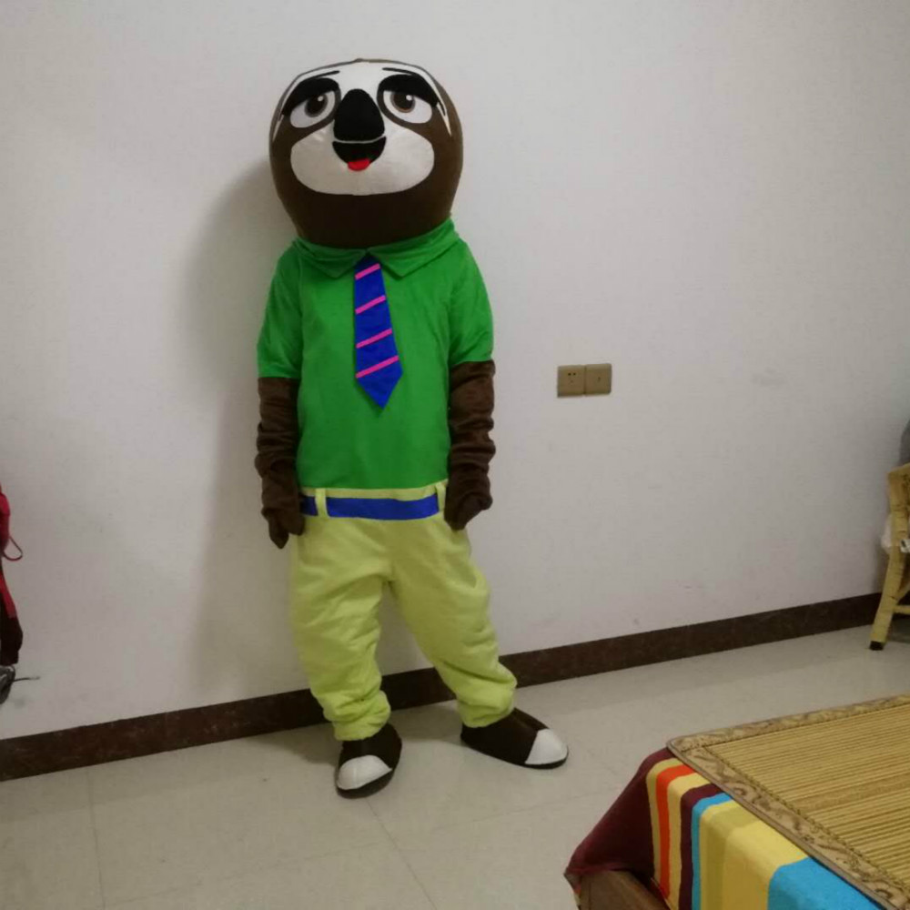 科尼動(dòng)物卡通人偶服裝樹(shù)懶表演服