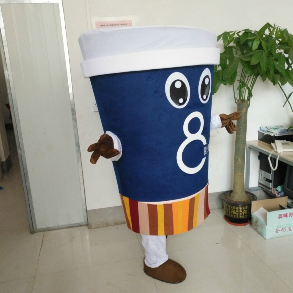 卡通人偶服裝奶茶杯子卡通道具服裝