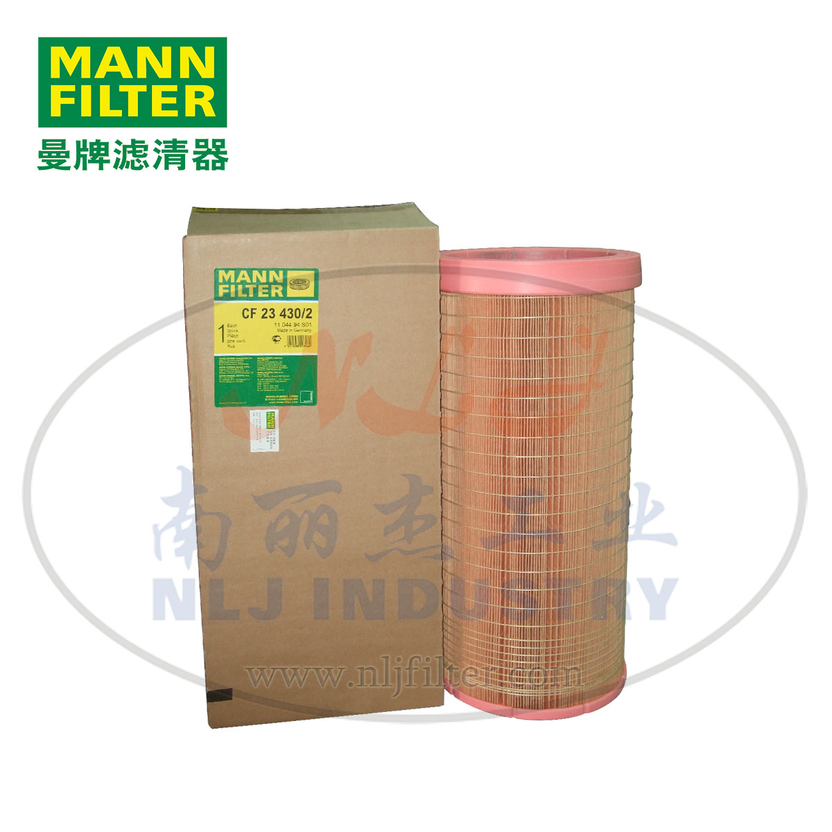 MANN-FILTER曼牌濾清器空氣濾芯CF23430/2
