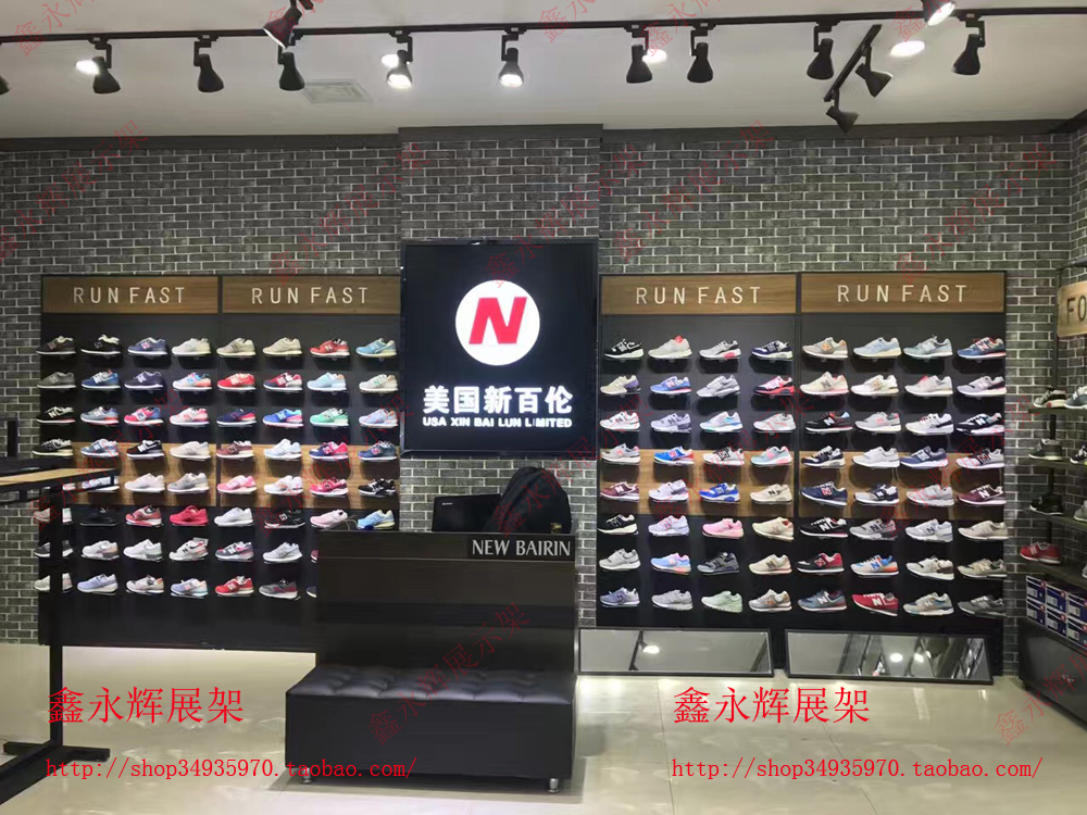 專賣店鞋架運(yùn)動(dòng)鞋展示架 運(yùn)動(dòng)鞋貨架 鞋貨架 鞋架 鞋子展示架