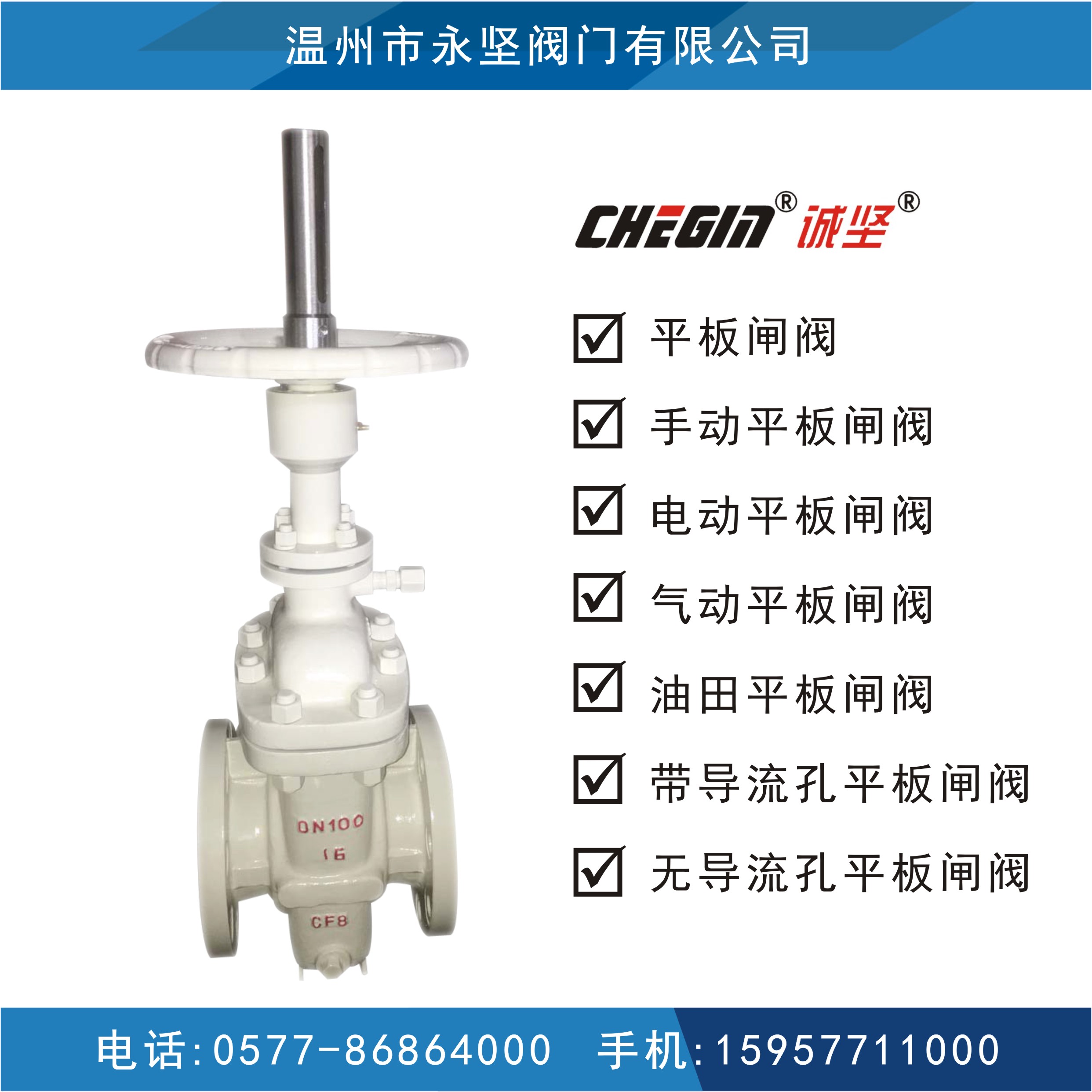 供應(yīng)溫州 誠(chéng)堅(jiān) 平板閘閥 Z43WF-16C 無導(dǎo)流孔平板閘閥 平板閘閥廠家