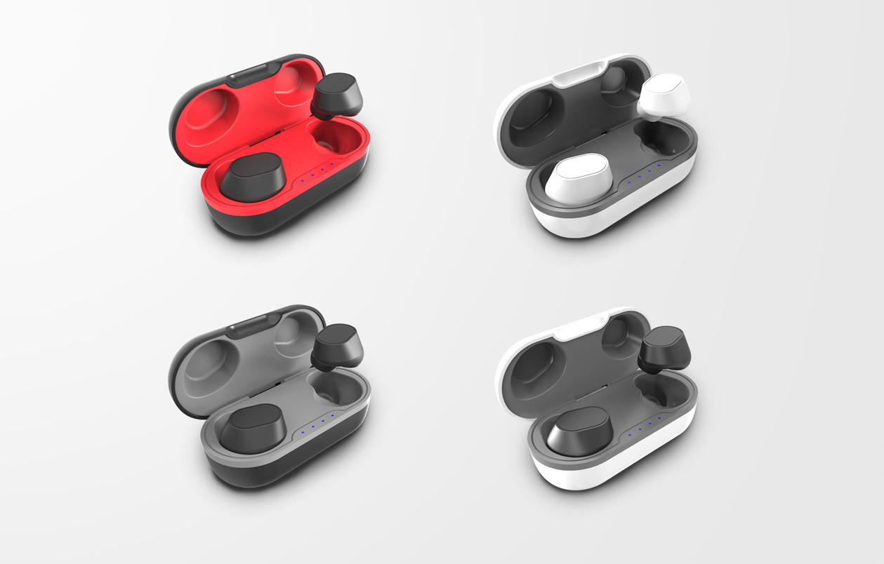 迷你無線移動(dòng)藍(lán)牙耳機(jī)塑膠外殼定制